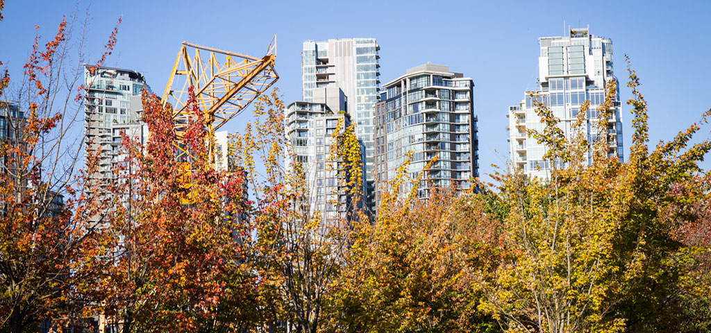 Vancouver view from Granville Island