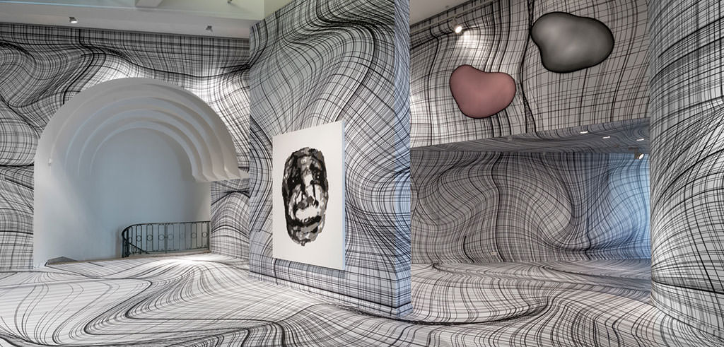 Artwork by Peter Kogler in Brussels