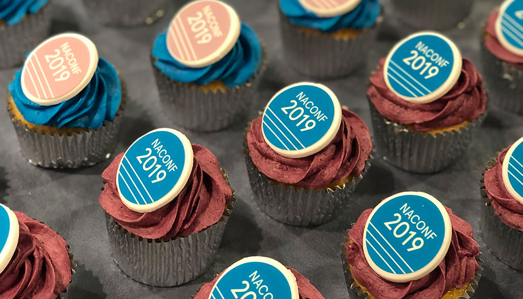 Photo showing a lot of cupcakes which were given out at the event